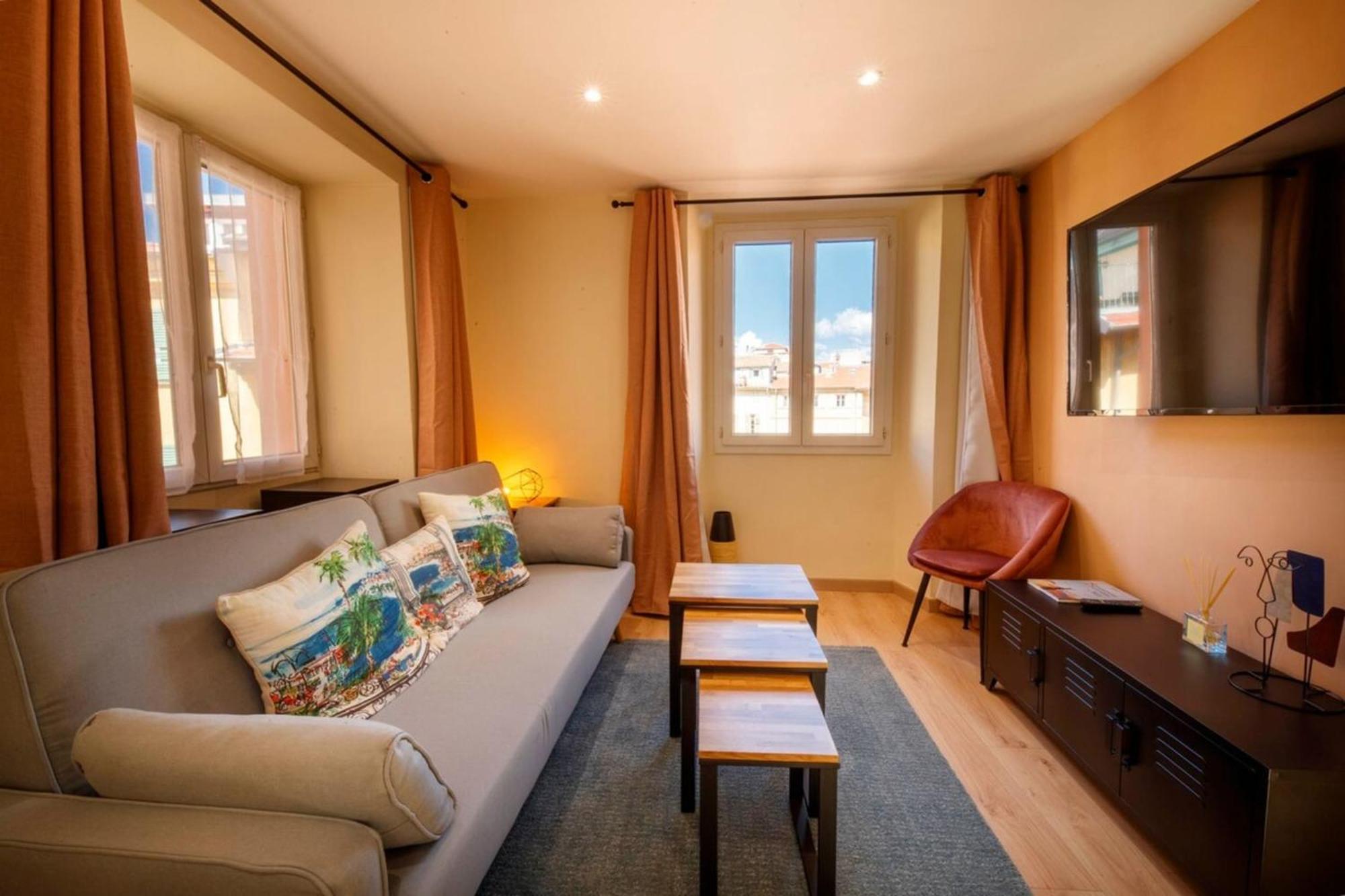 06A2 - Heart Of Old Nice Beautiful Renovated Apartment Eksteriør bilde